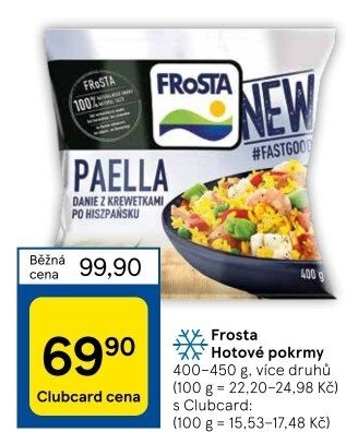 Hotová mražená jídla Frosta