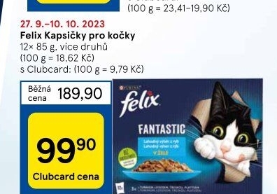 Kapsičky pro kočky Felix Purina