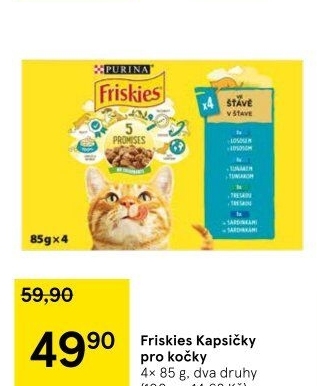 Kapsičky pro kočky Friskies