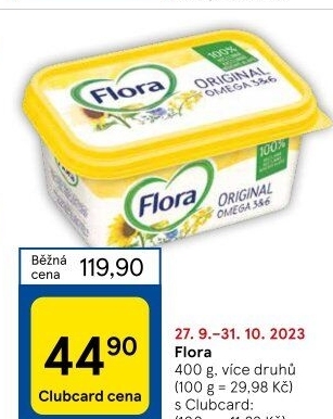 Margarín Flora