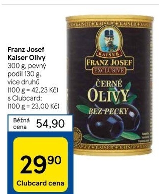 Olivy Exclusive Franz Josef Kaiser