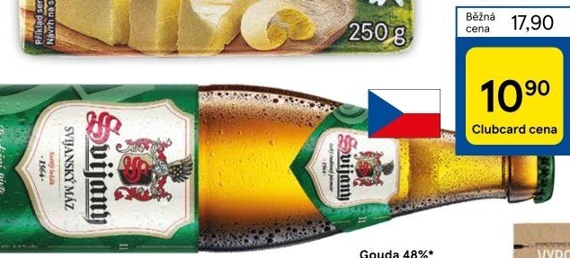 Pivo světlý ležák 11° Svijanský Máz Svijany
