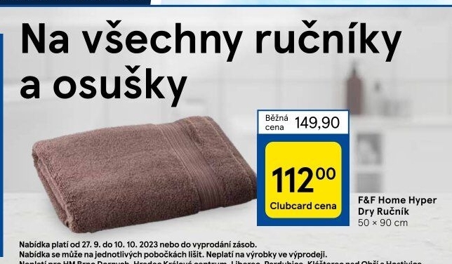 Ručník F&amp
