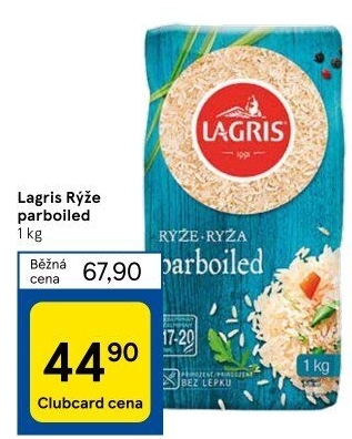 Rýže parboiled Lagris
