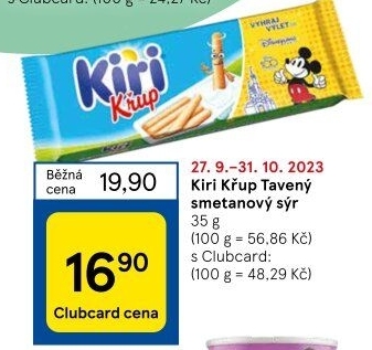 Sýr a křup Kiri