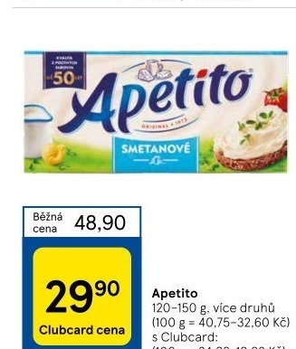 Sýr tavený Apetito