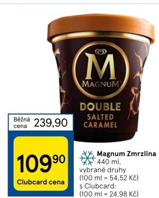 Zmrzlina v kelímku Magnum Algida