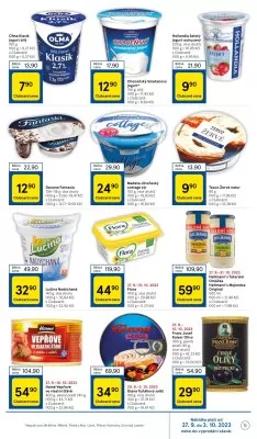 akční leták Tesco 27.9.2023-3.10.2023