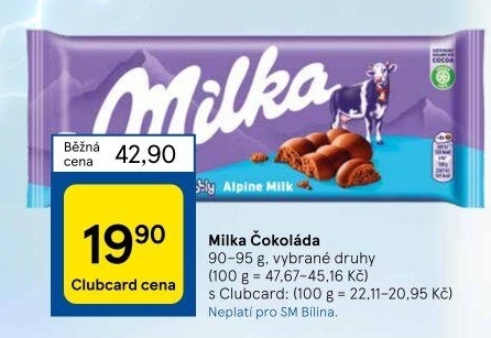 Čokoláda Milka