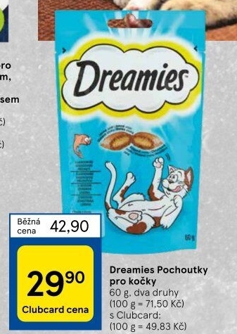 Pamlsky pro kočky Dreamies Whiskas
