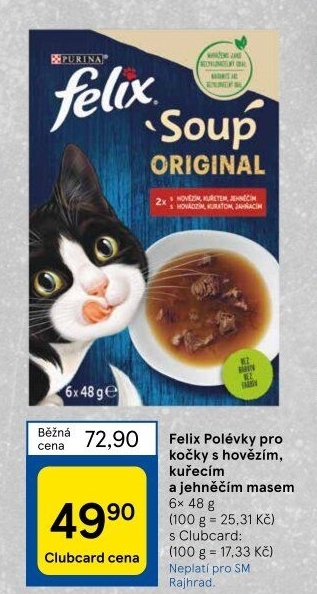 Polévka pro kočky Felix Purina