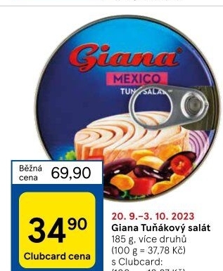 Salát s tuňákem Giana