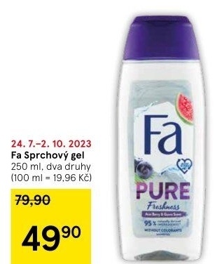 Sprchový gel Fa