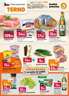 akční leták COOP 27.9.2023-3.10.2023