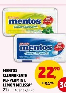 Bonbony Clean Breath Mentos