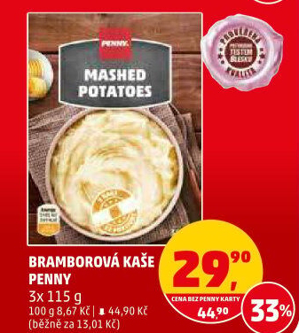 Bramborová kaše v prášku Penny