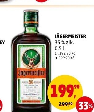 Bylinný likér Jägermeister