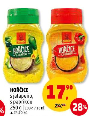 Hořčice s jalapeňo Gustito