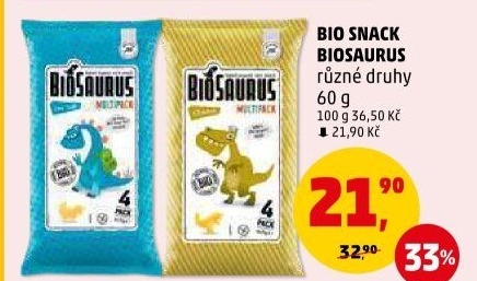 Křupky kukuřičné bez lepku Biosaurus