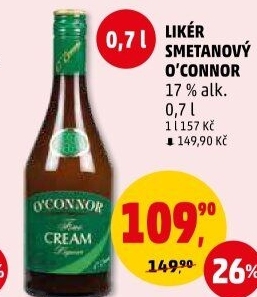 Likér smetanový O'