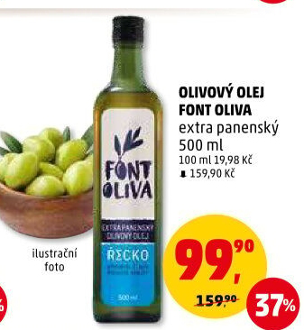Olivový olej extra panenský Fontoliva