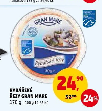 Řezy rybářské Gran Mare