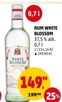 Rum bílý White Blossom Pabst &amp
