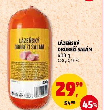 Salám drůbeží lázeňský