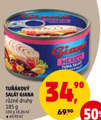 Salát s tuňákem Giana