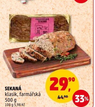 Sekaná pečená farmářská