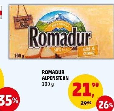 Sýr Romadur Alpenstern