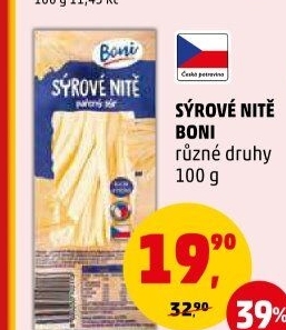 Sýrové nitě Boni