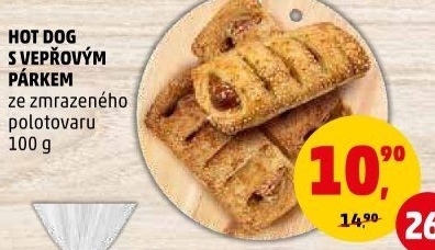 Taštička hot dog