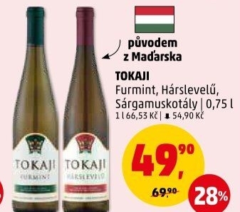 Víno Furmint Tokaji
