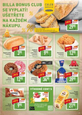 akční leták BILLA 27.9.2023-3.10.2023