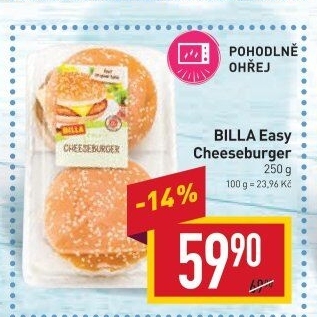 Cheeseburger Easy Billa