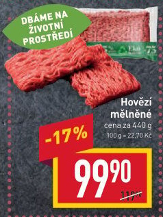 Hovězí mleté maso
