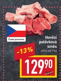 Hovězí polévková směs