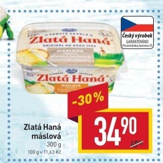 Margarín máslový Zlatá Haná Olma