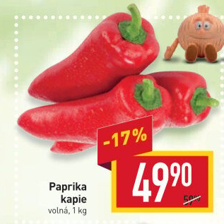 Paprika červená kapie