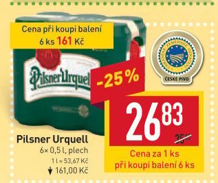 Pivo Pilsner Urquell