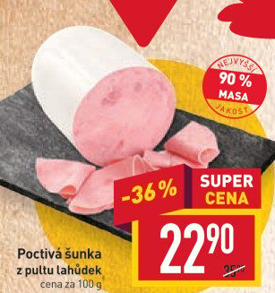 Šunka poctivá nejvyšší jakosti