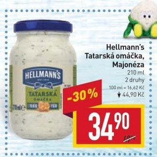 Tatarská omáčka Hellmann'