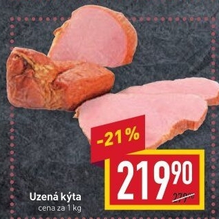 Uzená kýta bez kosti