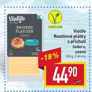 Veganský sýr cheddar Violife