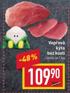 Vepřová kýta bez kosti