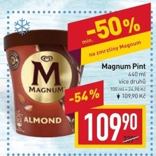 Zmrzlina v kelímku Magnum Algida