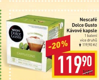 Kapsle Dolce Gusto Nescafé