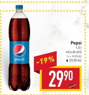 Limonáda Pepsi