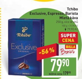 Mletá káva Tchibo Exclusive